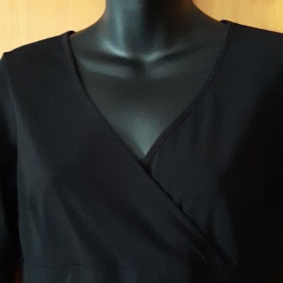New York & Company Stretch Black Top  Size S - Picture 3 of 14